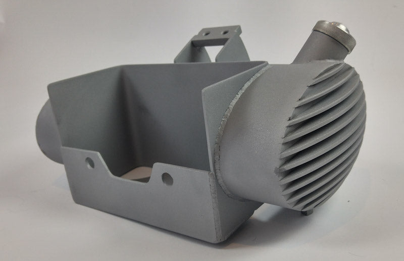 Tanque de aceite ovalado con aletas profundas MotoXcycle MXC para Harley-Davidson Softail 2000 y posteriores