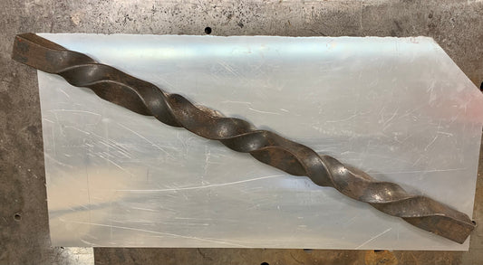 Twisted downtube for Indian Larry style frame