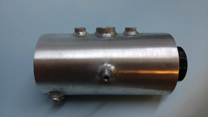Custom Round Oil Tank with Spin-on Filter for Harley-Davidson Motorcycles