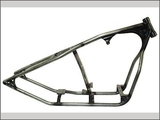 Chopper bobber wishbone rigid frame for Harley Davidson