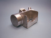 MotoXcycle MXC 5" Round Aluminum Oil Tank for 2000 and up Harley-Davidson Softails with battery box